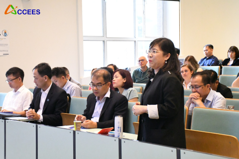 Khởi đầu hành trình học tập chuyển đổi số của đoàn đại học Việt Nam tại Đại học Mons, Bỉ